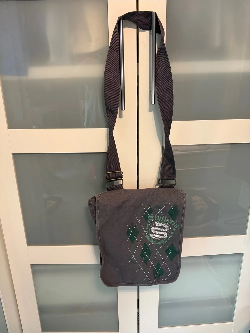 Harry Potter slytherin messenger bag
